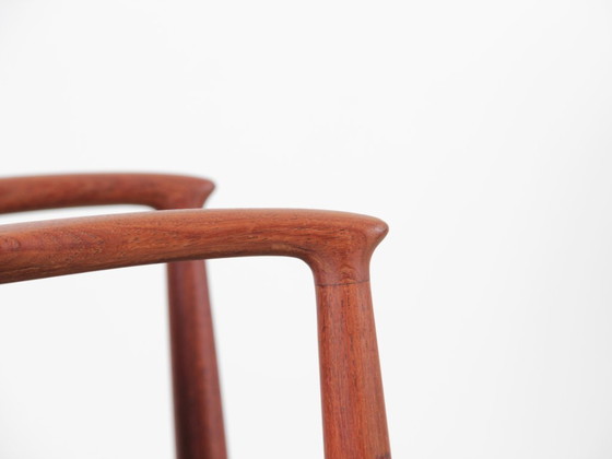 Image 1 of Paar Scandinavische teakhouten fauteuils model 66