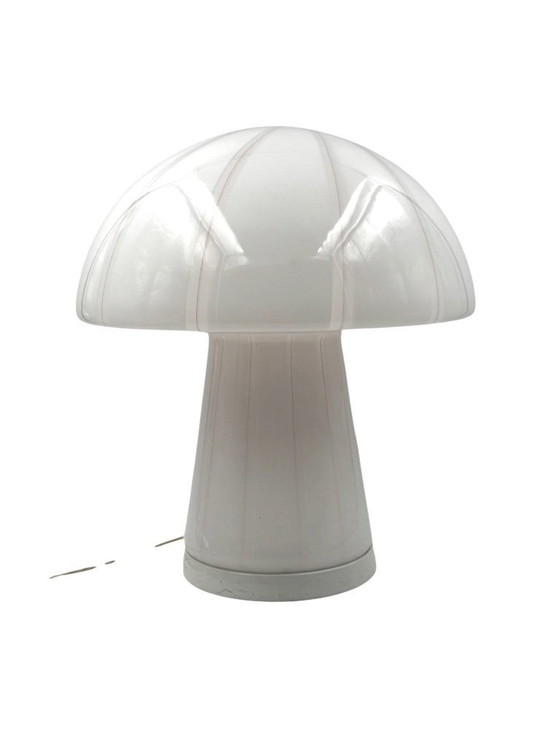 Image 1 of Paddenstoel Murano glazen tafellamp, Italië, 1970