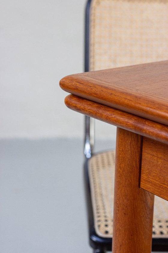 Image 1 of Vintage teak dining table AM ​​Mobler Danish square mid-century