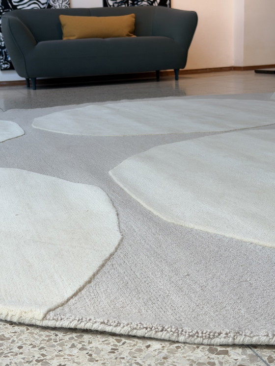 Image 1 of Alfombra Brink and Campman Marimekko Isot Kivek Blanco Natural NUEVA