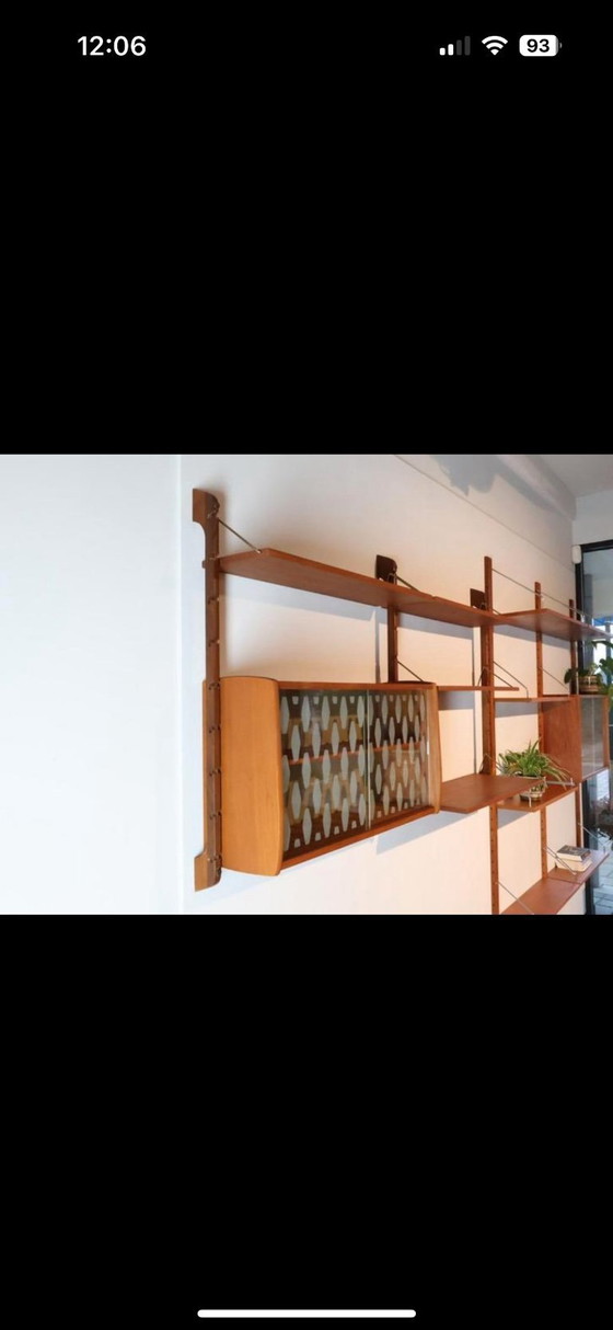 Image 1 of Rare unité murale Ergo norvégienne Texmon Blindheim, 1960