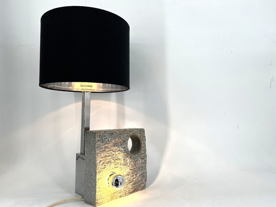 Image 1 of Post modern Stone table lamp, 1970s