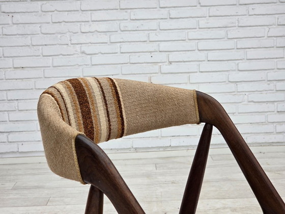 960s, Danish design by Kai Kristensen, model 31, pair of armchairs. – Wood, Wool (photo 18 of 21)