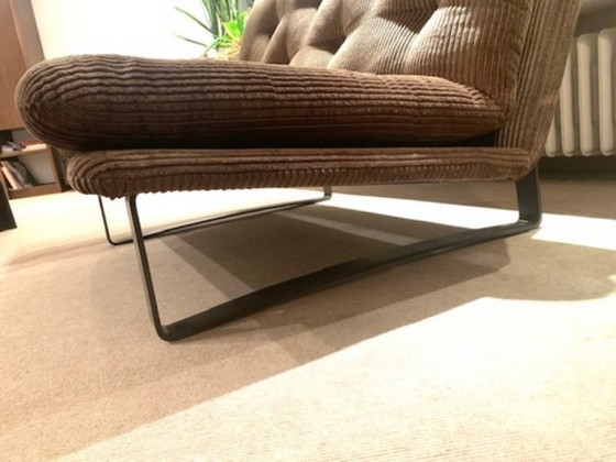 Image 1 of Divano C683 Kho Liang Le Artifort Cord Vintage Mid-Century Divano a 2 posti