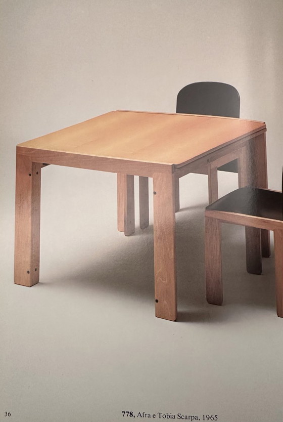 Image 1 of Cassina Klapp-Esszimmertisch Modell 778 Tobia & Afra Scarpa