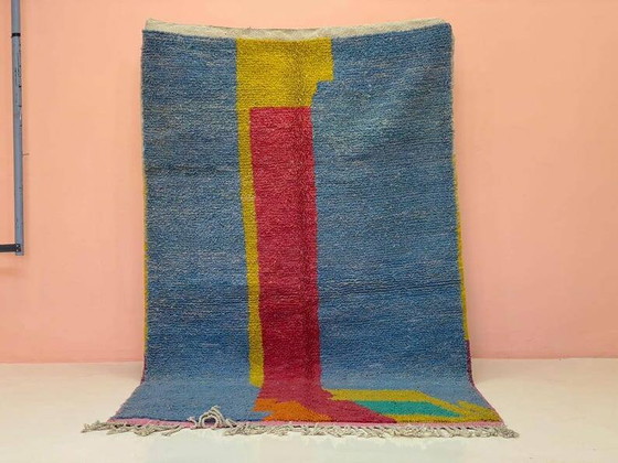 Handgefertigter marokkanischer Teppich 250cm x 150cm – Teppiche & Läufer, Wolle (photo 4 of 6)