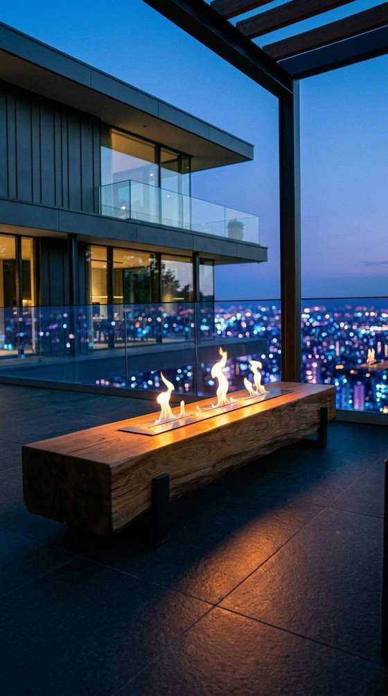 Fire Beam/Fire Pit – Decorative Objects, Wood (photo 7 of 14)