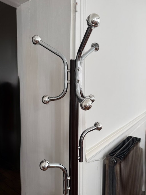 Appendiabiti vintage anni '70 - 12 ganci in metallo