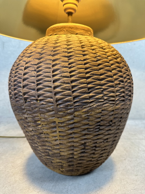 Image 1 of Lámpara de mesa XL wabi sabi - Terracota