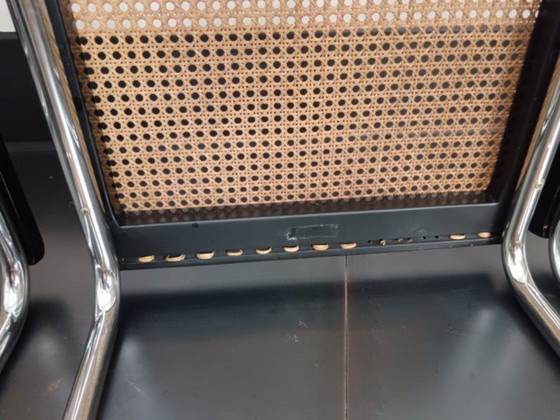 Image 1 of Set di quattro sedie B32 di Gavina della fine degli anni '60