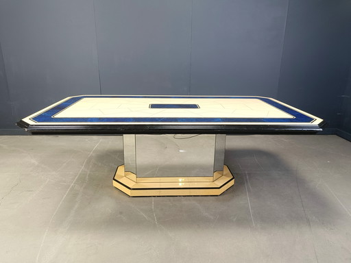 Vintage Lacquered Dining Table, 1970s