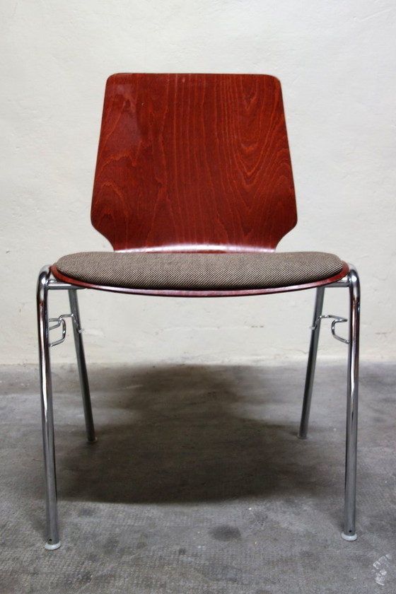 Image 1 of Set of 4 Hiller Chairs, Germany, 1970s