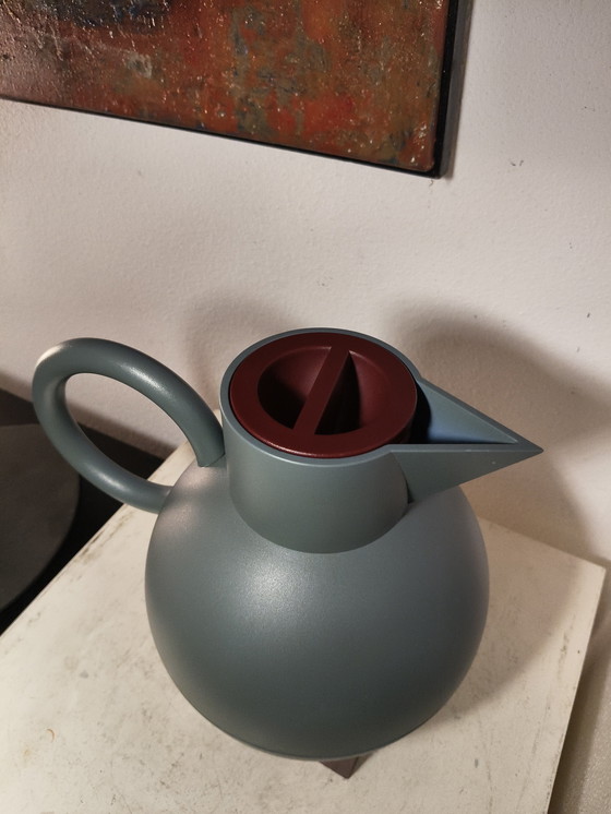 Image 1 of Thermos Euclid modello postmoderno di design vintage di Micheal Graves per Alessi