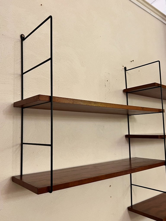 Image 1 of Vintage Wandrek / Wandmeubel, Duitsland 1970's