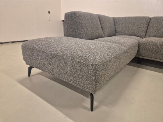 Image 1 of 30% SHOWROOM OUTLET - Montel Marvel - Corner Sofa - Green/Grey - New
