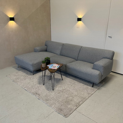 Furinova Ecksofa grau 276x160cm