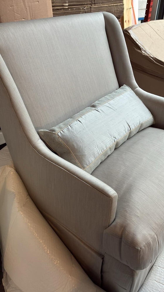 Saladino Tejas Armchair with Ottoman – Saladino Furniture, Adjustable recliner chair, Textile (photo 3 of 5)