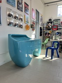 Fantastico bancone reception design 