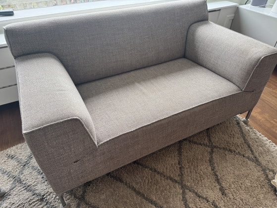 Canapé 2,5 places et causeuse 2 places Design on Stock BLOQ – Metal, Textile (photo 10 of 11)