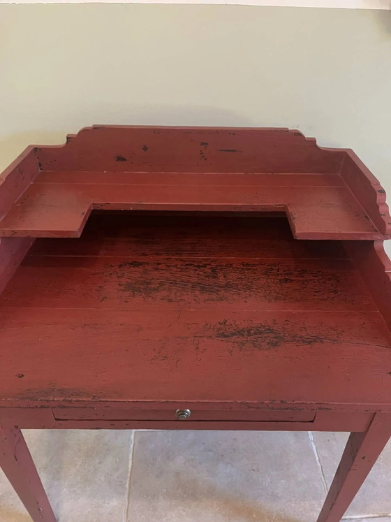 Escritorio antiguo de roble con niveles – Wood (photo 6 of 19)