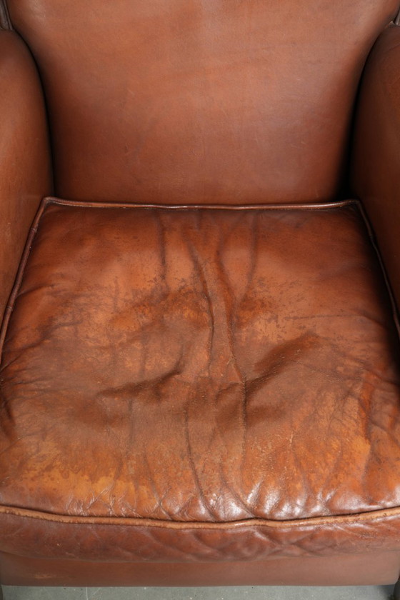 Comfortabele schapenleren armchair met mooie kleuren en een strakke afwerking – Fauteuils, Leather (photo 6 of 13)