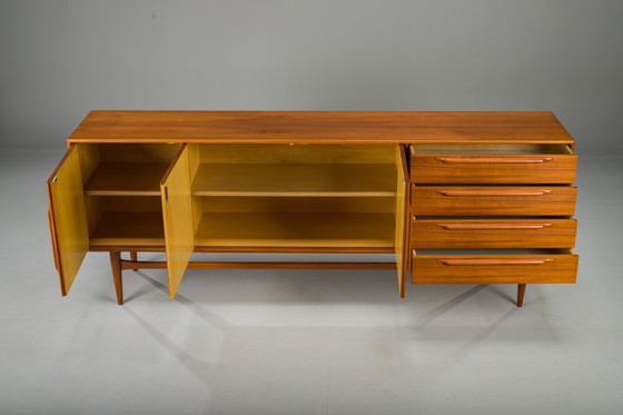 Image 1 of Buffet Type 214 en teck du Mid Century par Heinrich Riestenpatt pour RT Möbel, années 1960