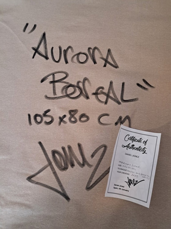 Image 1 of Daniel JONEZ - Aurora boreal - Artist's canvas