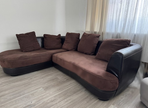 Divano angolare di design di alta qualità in stile italiano – divano extra profondo