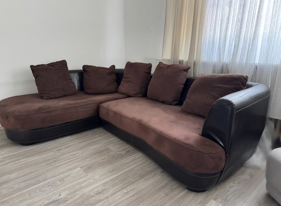 Image 1 of Divano angolare di design di alta qualità in stile italiano – divano extra profondo