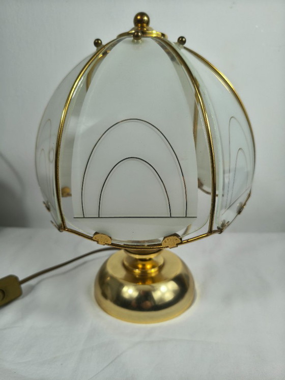 Image 1 of Tafellamp Hollywood Regency Stijl