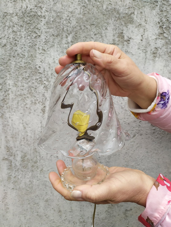 Image 1 of Lámparas de mesa atribuidas a Ercole Barovier, Murano, década de 1940