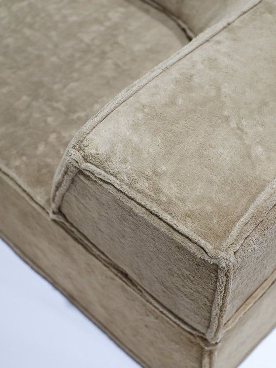 XXL Cor Trio Modulaire Sofa Landscape Bank Beige Geel 1973 – Modulaire banken, Textile (photo 6 of 21)