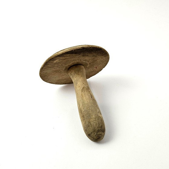 Image 1 of Antique Wooden Darning Mushroom | A Historical Piece from the 19th Century