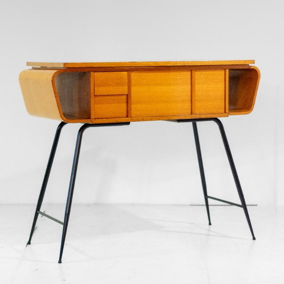 Image 1 of 1x 1960s Singer Console Table