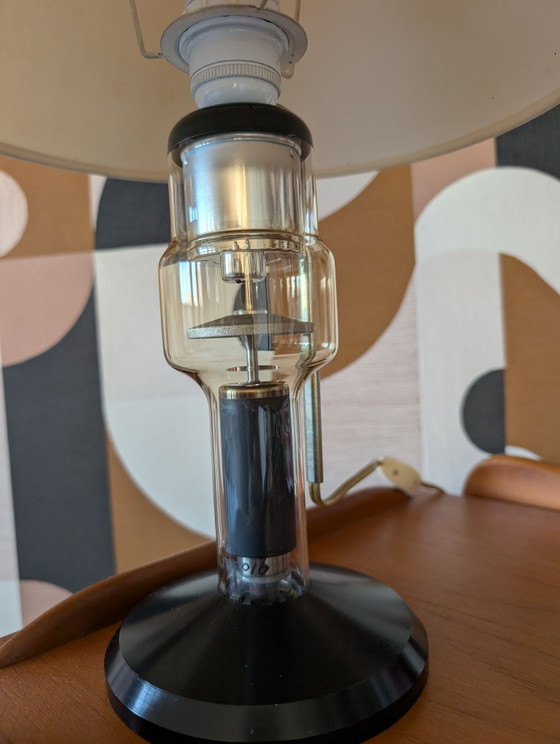 Vintage Röntgenbuis ( Philips ) design Lamp – Tafellampen, IJzer, Glas (photo 7 of 9)