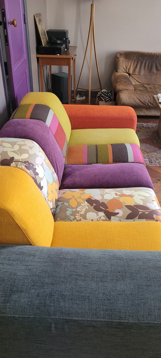 Prachtige Rythme Missoni Home bank van Roche Bobois – Banken, Textile, Velvet (photo 3 of 7)