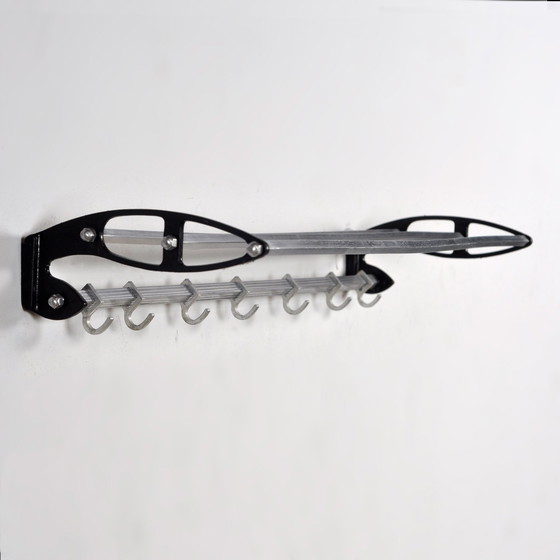 Image 1 of Aluminium Coat Rack, 1950’S