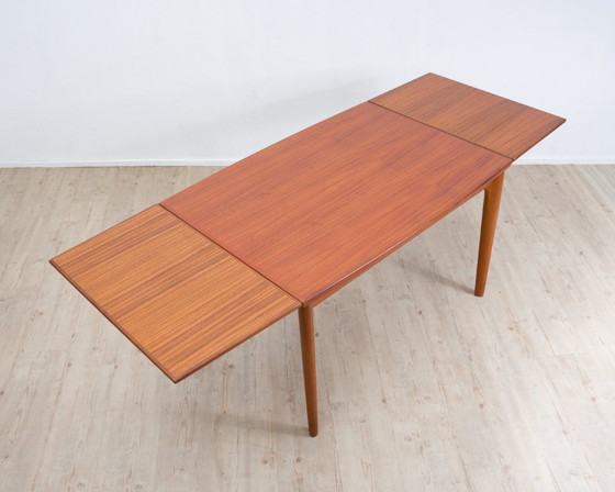 Image 1 of Teakholz-Esstisch, Made in Dänemark, von der Firma Glostrup, Design Grete Jalk