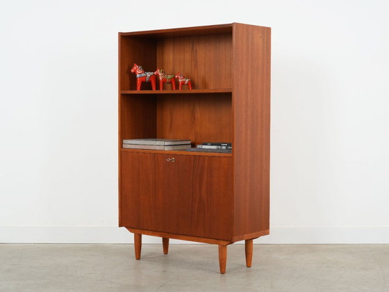 Image 1 of Teak bookcase, Danish design, 1970s, production: Denmark