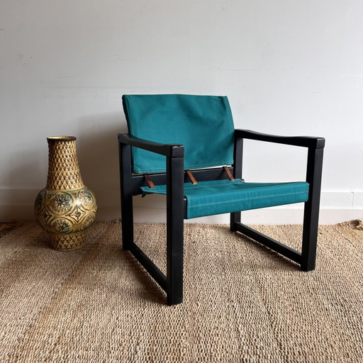 Sillón Diana Safari de Karin Mobring para IKEA (años 70) – fauteuils, Wood, Canvas