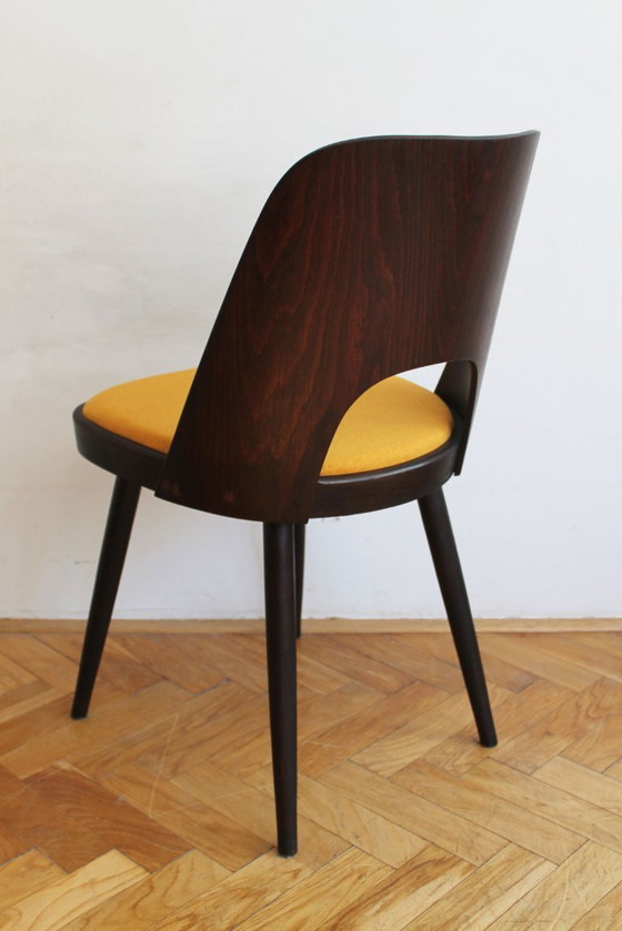 Image 1 of Set van vier eetkamerstoelen van Oswald Haerdtl