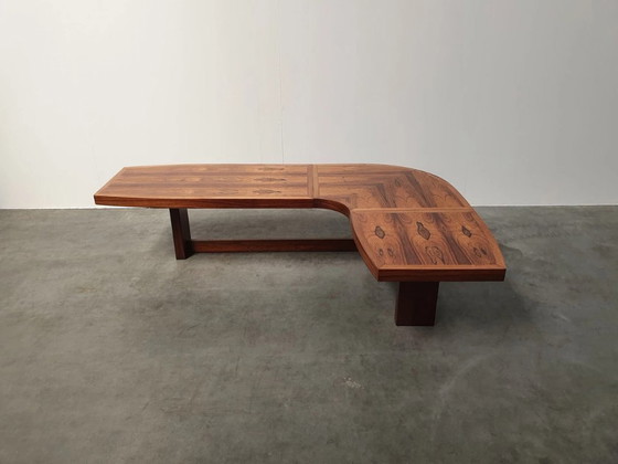 Image 1 of Vintage Rosewood Boomerang Coffee Table 70s Danish Design