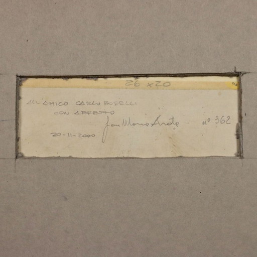 Drawing by Francesco Arata