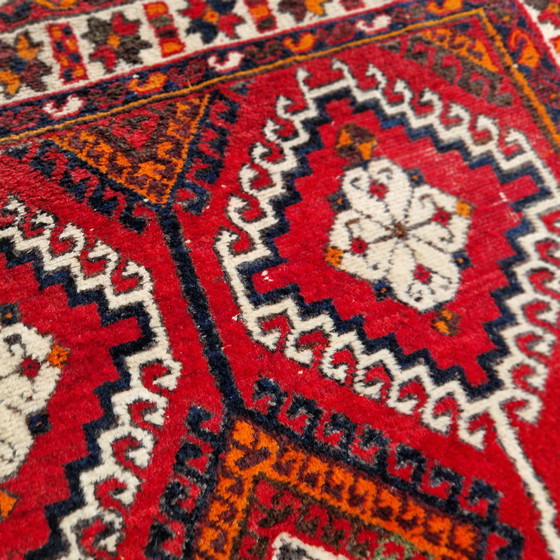 Image 1 of Tapis persan ancien tapis de laine noué à la main