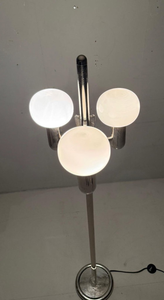 Image 1 of Mid-century floor lamp by Gaetano Sciolari, Italy, 1970s