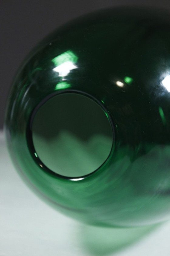 Maria Vinka & Ikea - Large ogive glass vase 39 cm Stockholm series 1999 (photo 7 of 9)