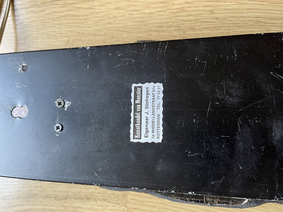 Image 1 of Brutalistische jaren 60 wandlamp