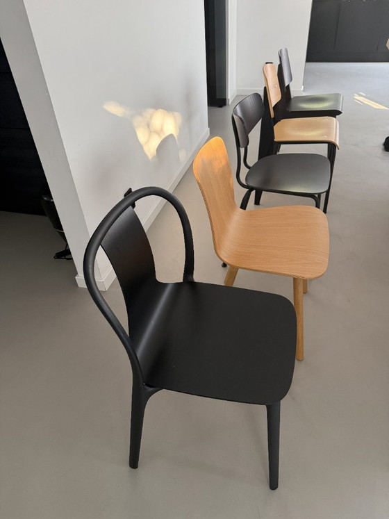 Image 1 of Vitra Dining Chair Hal / Beleville / Chaise Tout Bois / Moca