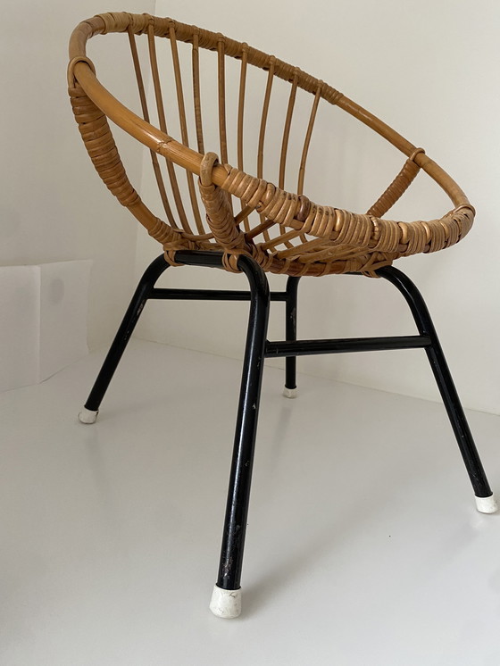 Image 1 of Rohé Noordwolde Sliedregt kinderstoel ca1956