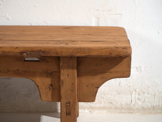 Antique low table in pine wood – China, circa 1930 – Coffee tables (photo 35 of 40)